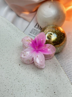 Piranha M Hibisco fios de ouro - comprar online