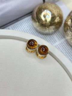 Brinco esfera p click BRIGR07 - Ruchelli Bijoux