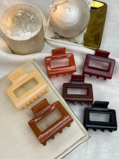 Piranha quadrada M vazada PIFS01 - Ruchelli Bijoux