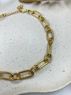 Chocker elos mistos FOLHEADO pr59