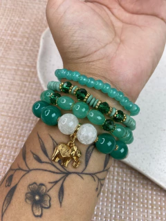 Imagem do Kit de pulseira elefante PULY01