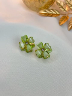 Kit 2 piranhas pp trevo PIFD08 - Ruchelli Bijoux