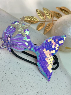 Acessório cabelo maluco CONCHA/SEREIA INFVR06