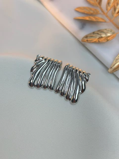 Brinco quadrado vintage BRIJT09 - Ruchelli Bijoux