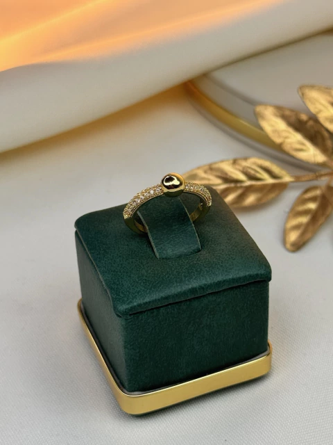 Anel LUXO regulável esfera p ANSO01 - comprar online