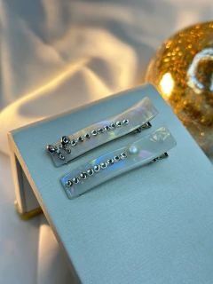 Kit 2 bicos de pato reto laço strass BCFD07 na internet