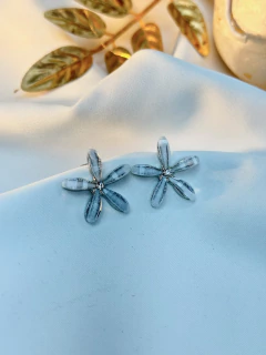 Brinco flor aplicação BRILA03 - loja online