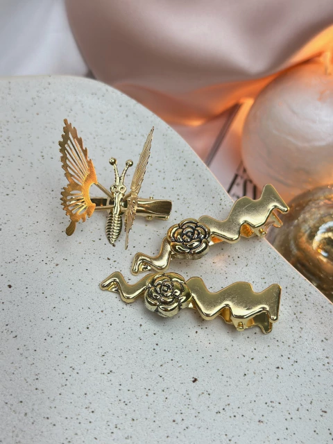 Kit 3 bicos de pato borboleta/ondulado roseta BCGR01 - comprar online