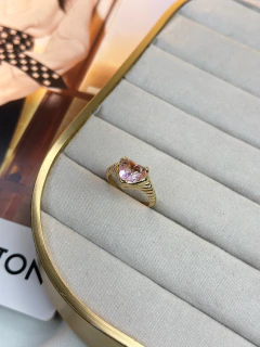 Anel coração cristal ANMN05 na internet