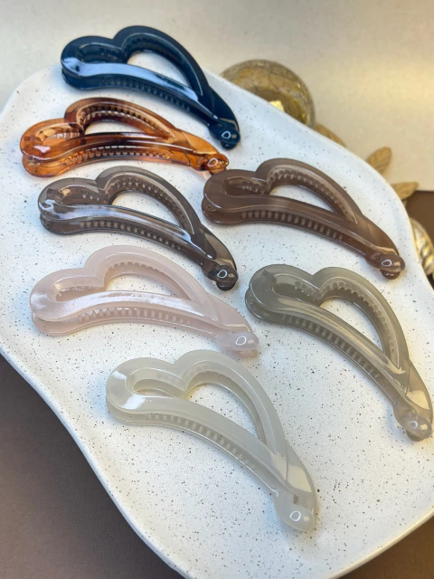 Bananinha coração translucido BAMU05 - comprar online