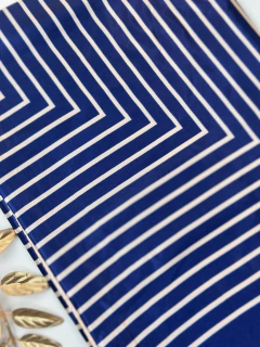 Lenço 90x90 estampa listra LENSN05 - loja online