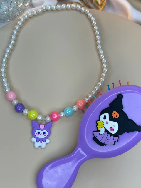 Kit escova e colar turma Hello Kitty INFVD01 - comprar online