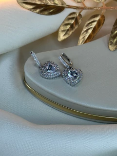 Brinco CLICK coração cravejado/cristal BRIGR10 na internet