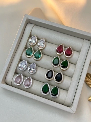 Brinco gota cristal BRIMU15 - comprar online