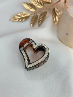 Piranha m coração strass PIFD02 - Ruchelli Bijoux