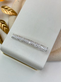 Bico de pato zircônia/cravejado BCEZ04 - Ruchelli Bijoux