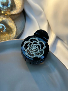 Piranha m flor vazada strass PIFD02 - Ruchelli Bijoux