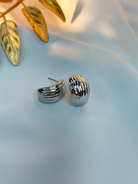 Brinco ABS argola rustica BRIMU09 - comprar online