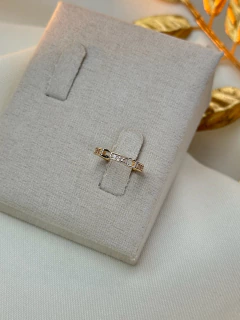 Anel falange cravejado/vazado ANJM02 na internet