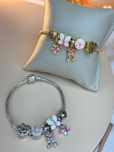 Pulseira Pandora inspiração PUFL01 - comprar online