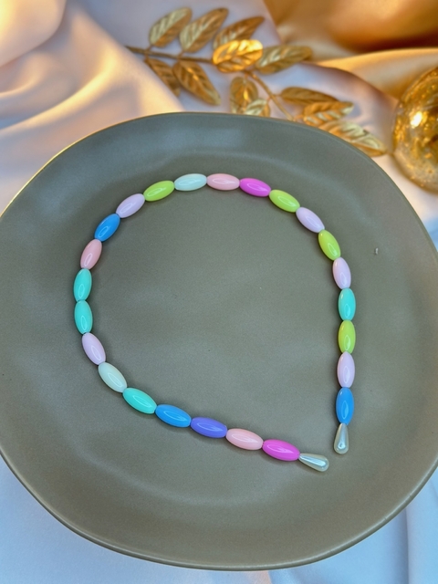 Tiara colorida infantil INFJC01 - comprar online