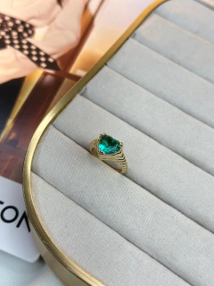 Imagem do Anel coração cristal ANMN05