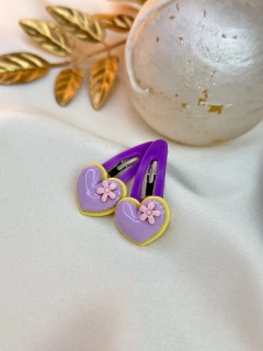 Kit 2 tictac infantil coração INFCS01 - Ruchelli Bijoux