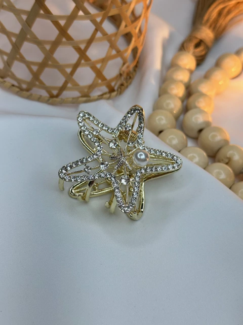 Piranha estrela vazada cravejada PILR01 - comprar online