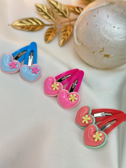 Kit 2 tictac infantil coração INFCS01 - comprar online