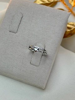 Anel falange coração liso ANJM02 - Ruchelli Bijoux