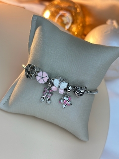 Pulseira Pandora inspiração PUFL01 - Ruchelli Bijoux