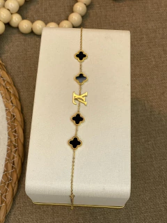 Pulseira aço inoxidável inspiração LV/VANCLEEF ms14 na internet