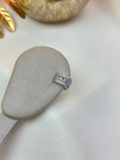 Piercing fake zircônia largo premium PIERJT12 - Ruchelli Bijoux