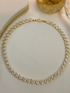 Chocker G insp swarovski coração COJT10 na internet