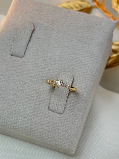 Anel falange coração/cristal ANJM02 na internet