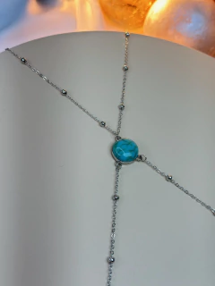 BodyChain Pedra turquesa CINTJ01 - Ruchelli Bijoux
