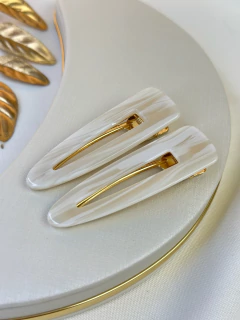 Kit 2 bicos de pato oval reto BICMU15 - Ruchelli Bijoux