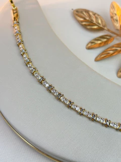 Pulseira insp Tifanny 20 cm PUAE01 - Ruchelli Bijoux