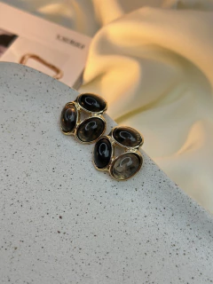 Brinco triplo esfera BRISN04 - loja online