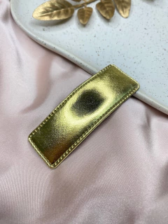 TicTac quadrado dourado metálico ab44