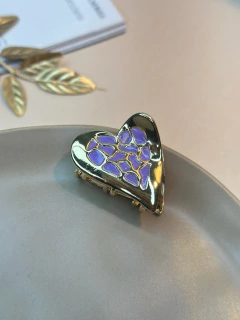 Piranha p ferro resinada coração PIFD03 - Ruchelli Bijoux