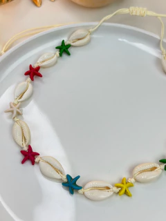 Chocker buzios/estrelas COAB06 - loja online