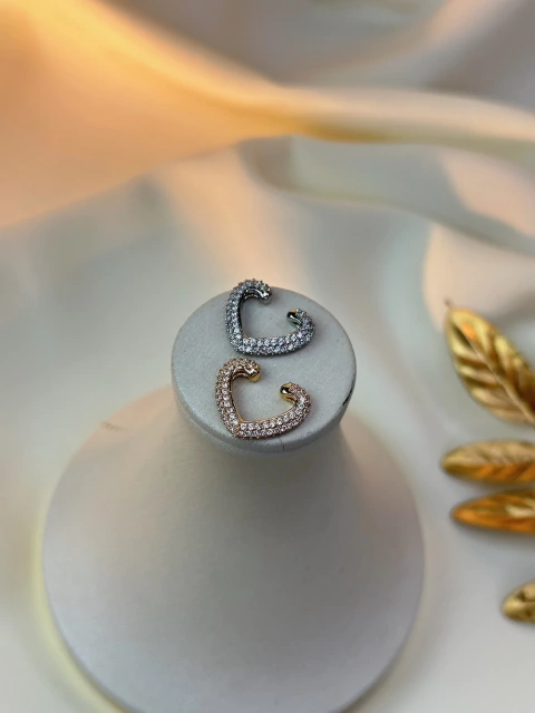 Piercing fake V cravejado PIERSN05 - comprar online