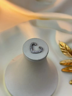 Piercing fake V cravejado PIERSN05 - Ruchelli Bijoux