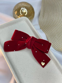 Bico de pato laço m ponto de luz/coração ly09 - Ruchelli Bijoux