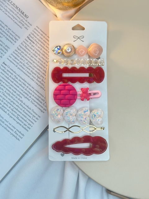 Cartelona 7 peças oval nuvem pink CARPK01 - comprar online