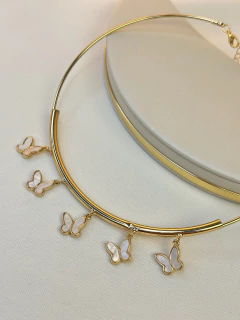 Chocker aro borboleta COPK14 - Ruchelli Bijoux