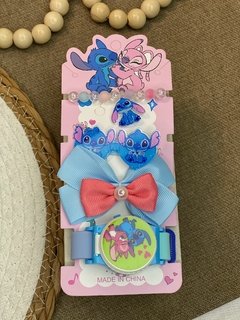 Kit relógio Stitch e Angel INFMS01 na internet