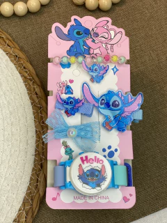 Kit relógio Stitch e Angel INFMS01 na internet