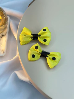 Dupla de laço poá INFRC01 - Ruchelli Bijoux